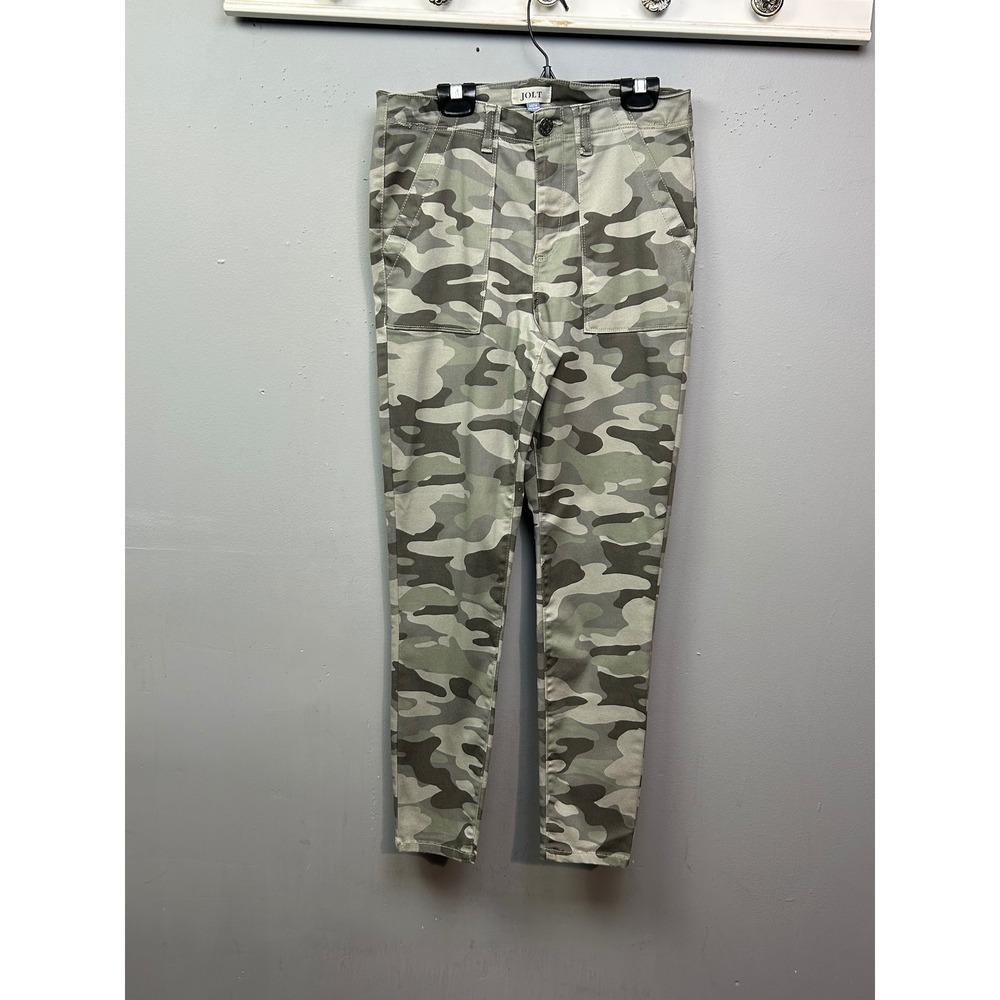 Jolt Camouflage‎ Print Utility Pants Womens Size 5/27W Casual Military